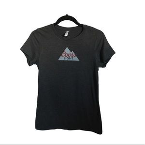 Coors Light canvas t-shirt